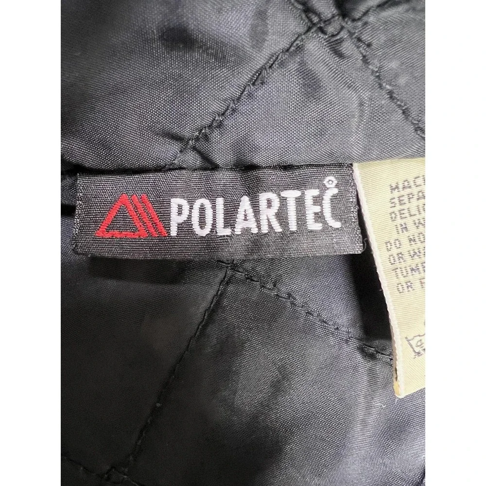 Eddie‎ Bauer Coat Womens Tall Medium White Polartec Lined Hooded Parka Insulated